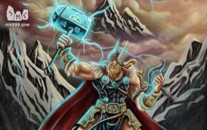Бог Тор - могучая первичная сила, мощь северного пантеона, Тор защищает Одина и его интересы, Грозное оружие Тора — Молот Мьёльнир